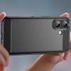 iPhone 17 oglekļa šķiedras vāciņš — melns