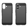 iPhone 17 oglekļa šķiedras vāciņš — melns
