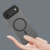iPhone 17 Air magnētiskais abrazīvais MagSafe vāciņš — matēti melns