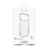 iPhone 17 Pro MagSafe Lite Mag TPU datora vāciņš - caurspīdīgs balts gredzens