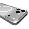 iPhone 17 Pro MagSafe Lite Mag TPU datora vāciņš - caurspīdīgs balts gredzens