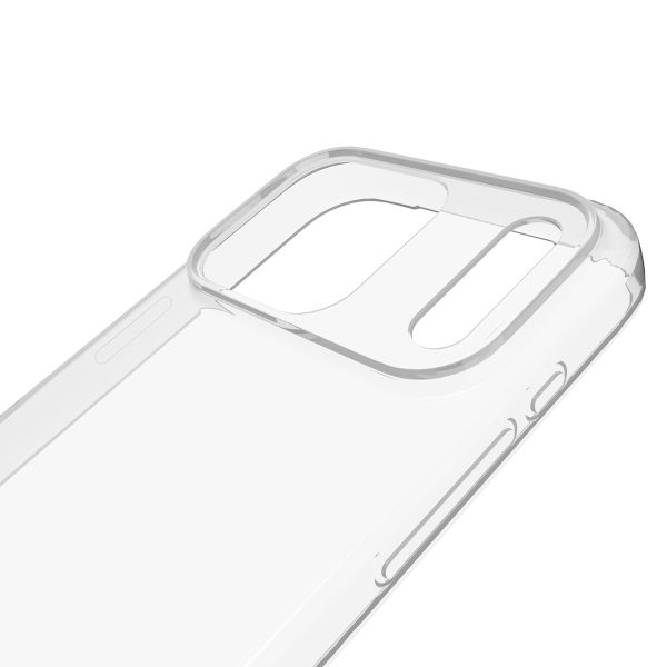 iPhone 17 Pro 0.3 kailkrāsas īpaši plāns TPU vāciņš - caurspīdīgs