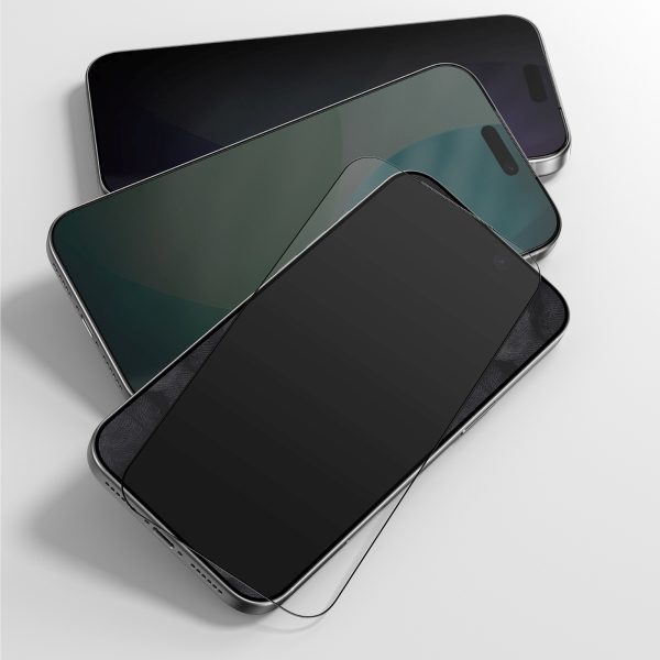 iPhone 17 Pro Titan Privacy FusionFilter 7 rūdīta stikla privātuma aizsardzība