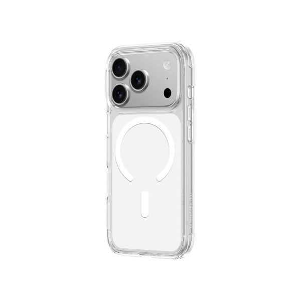 iPhone 17 Pro Titan Pro MagSafe vāciņš — caurspīdīgs