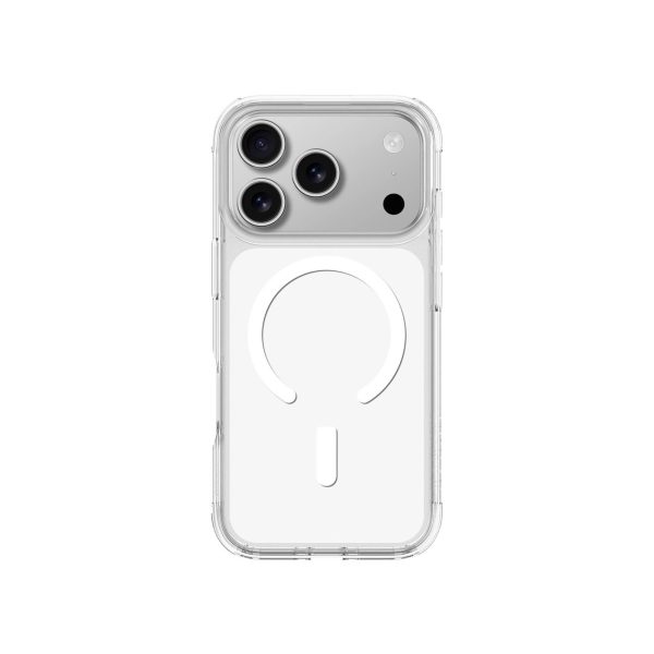 iPhone 17 Pro Titan Pro MagSafe vāciņš — caurspīdīgs