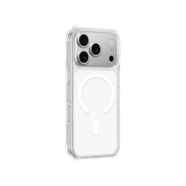 iPhone 17 Pro Titan Pro MagSafe vāciņš — caurspīdīgs