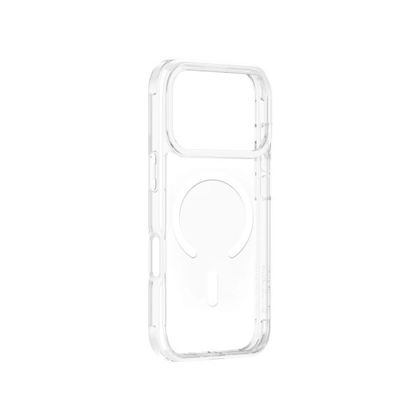 iPhone 17 Pro Titan Pro MagSafe vāciņš — caurspīdīgs