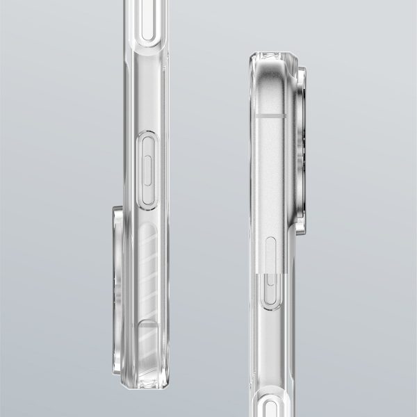 iPhone 17 Pro Titan Pro MagSafe vāciņš — caurspīdīgs