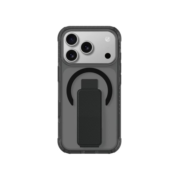 iPhone 17 Pro Max Titan Pro turētāja MagSafe vāciņš - melns