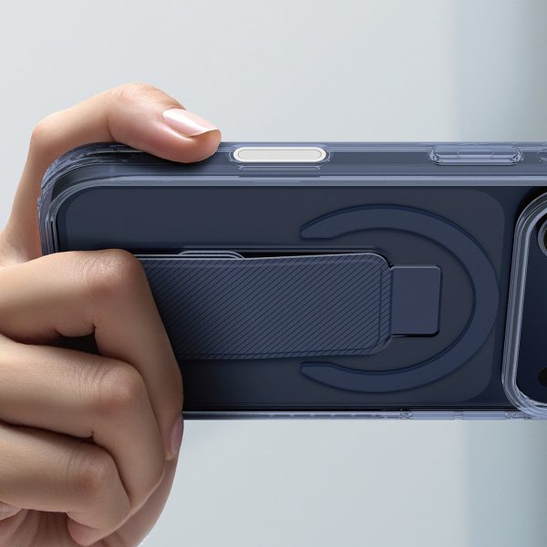 iPhone 17 Pro Max Titan Pro turētāja MagSafe vāciņš — zils