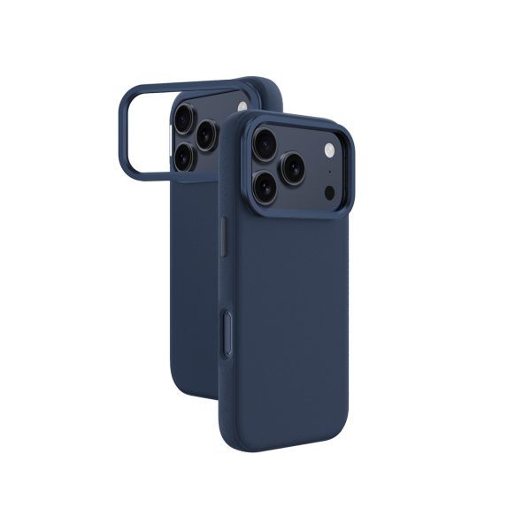 iPhone 17 Pro Max Glamour vāciņš ar statīvu - zils