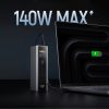 Powerbank 20000mAh USB-C USB-A 210W - pelēks