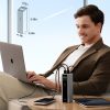 Powerbank 20000mAh USB-C USB-A 210W - pelēks