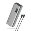 Powerbank 20000mAh USB-A USB-C 150W - pelēks