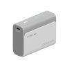 Powerbank 10000mAh USB-A USB-C 30W - pelēks