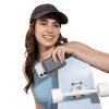 10000mAh USB-C magnētiskais barošanas bloks ar iebūvētu USB-C MagSafe kabeli - melns