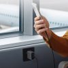 USB-C USB-A GaN 65W sienas lādētājs - pelēks