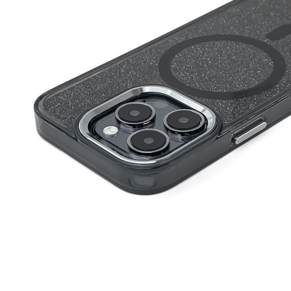 Samsung Galaxy S26 MagSafe mirdzošais maciņš - melns