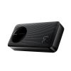 Powerbank ar digitālo displeju 20000mAh USB-A USB-C 22.5W - melns