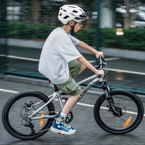 1033760-2-kask-rowerowy-mlodziezowy-z-odpinanym-daszkiem-rockbros-hurtownia-dropshipping.jpg Bērnu velosipēda ķivere ar noņemamu vizieri 54–58 cm - balta