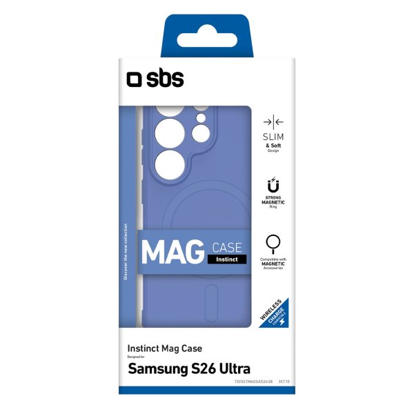 Samsung Galaxy S26 Ultra Instinct MagSafe vāciņš - zils