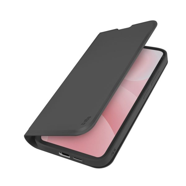 Samsung Galaxy S26 maciņš ar atlokāmu vāciņu - melns
