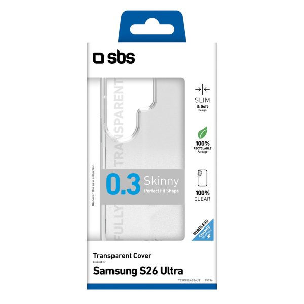 Samsung Galaxy S26 īpaši plāns maciņš - caurspīdīgs