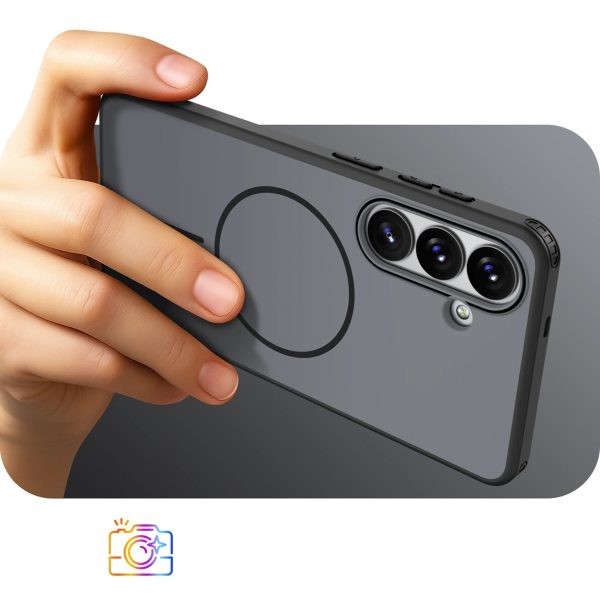Samsung Galaxy A37 Hybrid Armor T vāciņš - melns