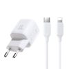 1033798-1-ladowarka-sieciowa-usb-a-usb-c-z-kablem-biala-joyroom-hurtownia-dropshipping.jpg USB-A USB-C sienas lādētājs ar USB-C kabeli - iPhone Lightning 33W - balts