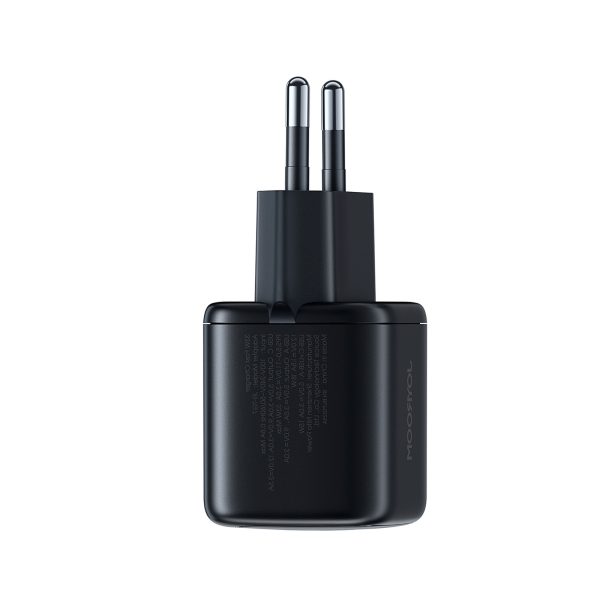 1033799-4-ladowarka-sieciowa-usb-a-usb-c-z-kablem-czarna-joyroom-hurtownia-dropshipping.jpg USB-A USB-C sienas lādētājs ar USB-C kabeli - iPhone Lightning 33W - melns