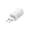 USB-C USB-A GaN 65W sienas lādētājs ar 100W USB-C kabeli 1,2 m - balts
