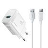 1033805-1-ladowarka-sieciowa-usb-a-18w-z-kablem-biala-joyroom-hurtownia-dropshipping.jpg 18 W USB-A sienas lādētājs ar 1 m USB-A - USB-C kabeli - balts