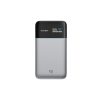 Powerbank 15000mAh USB-A USB-C 100W - pelēks