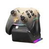 G5Pro Premium Edition bezvadu spēļu kontrolieris ar uzlādes staciju - melns un zelta