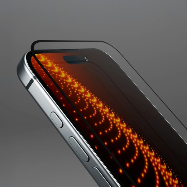 Rūdīts stikls iPhone 13/13 Pro/14/16e/17e ar D3O aplikatoru