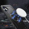 iPhone 16 Hybrid Armor modernais MagSafe vāciņš — melns