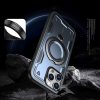 iPhone 16 Pro Max Hybrid Armor moderns maciņš ar MagSafe aizsargslāni — zils