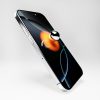 Hibrīda stikls ar melnu rāmi iPhone 16 Pro Max Flexible Glass D3O