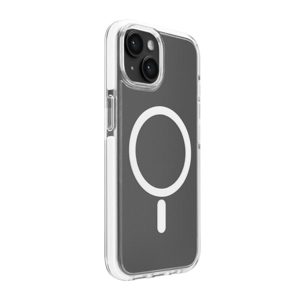 iPhone 15 Lite Mag Pro MagSafe silikona vāciņš — caurspīdīgs