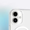 Silikona maciņš ar magnētisku gredzenu iPhone 16 - caurspīdīgs