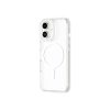 Silikona maciņš ar magnētisku gredzenu iPhone 16 - caurspīdīgs