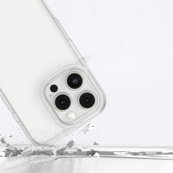 Silikona maciņš iPhone 16 Pro Max Minimal Case - caurspīdīgs