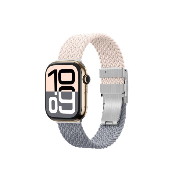 Apple Watch 42 mm Blend Band 2 siksniņu iepakojums - rožpelēks/rozā