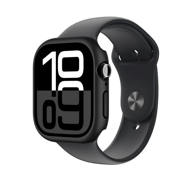1033902-3-etui-pokrowiec-do-apple-watch-46mm-czarny-amazingthing-hurtownia-dropshipping.jpg Apple Watch 46 mm minimālistiskais korpuss - melns