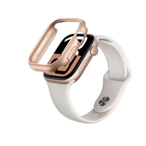 1033903-1-etui-pokrowiec-do-apple-watch-46mm-rozowe-zloto-amazingthing-hurtownia-dropshipping.jpg Apple Watch 46 mm minimālistiskais korpuss - rožzelta krāsā