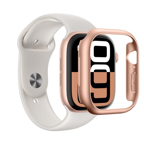 1033903-7-etui-pokrowiec-do-apple-watch-46mm-rozowe-zloto-amazingthing-hurtownia-dropshipping.jpg Apple Watch 46 mm minimālistiskais korpuss - rožzelta krāsā