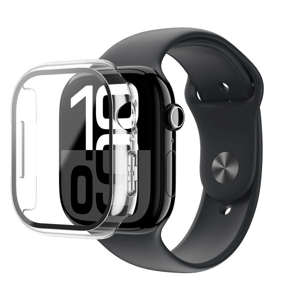 1033906-7-etui-ze-szklem-hartowanym-do-apple-watch-46mm-amazingthing-hurtownia-dropshipping.jpg Radix rūdīta stikla maciņš Apple Watch 46mm pulksteņam - caurspīdīgs
