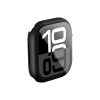 Radix rūdīta stikla maciņš Apple Watch 46mm pulksteņam - melns