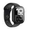 Radix rūdīta stikla maciņš Apple Watch 42 mm pulksteņiem - melns