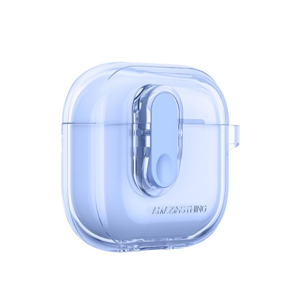 AirPods 4 minimālistisks maciņš - zils